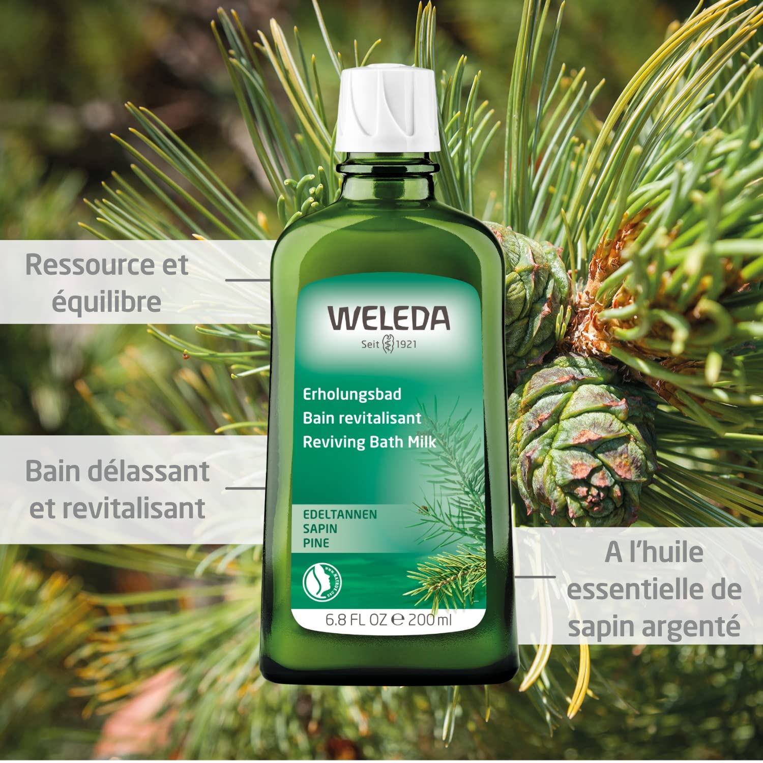 weleda-bain-revitalisant-au-sapin-200-ml-bain-moussant-multiusages-l-huile-essen image 3