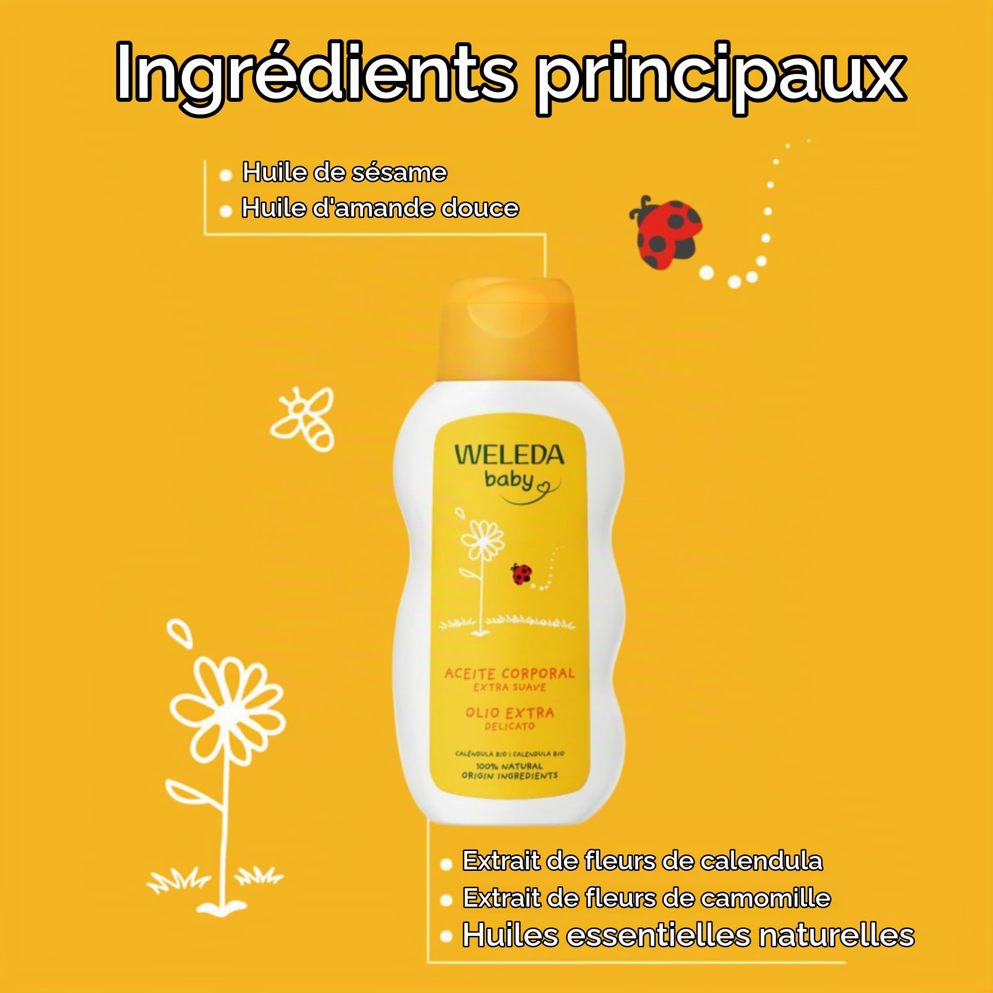 weleda-huile-de-massage-douceur-b-b-calendula-camomille-bio-200-ml-d-s-la-naissa image 2