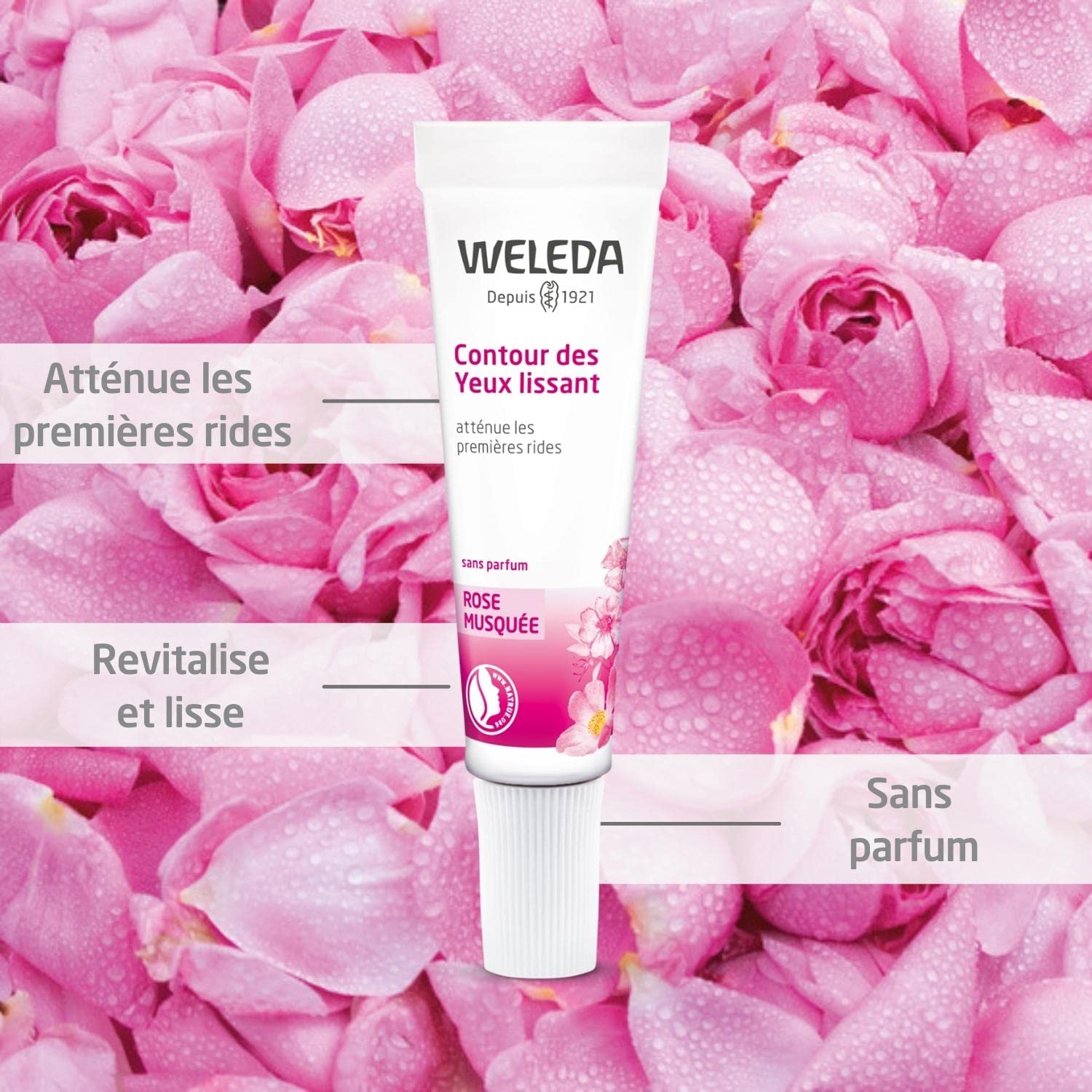 weleda-contour-des-yeux-lissant-rose-musqu-e-th-blanc-12-ml-premi-res-rides-tol- image 2