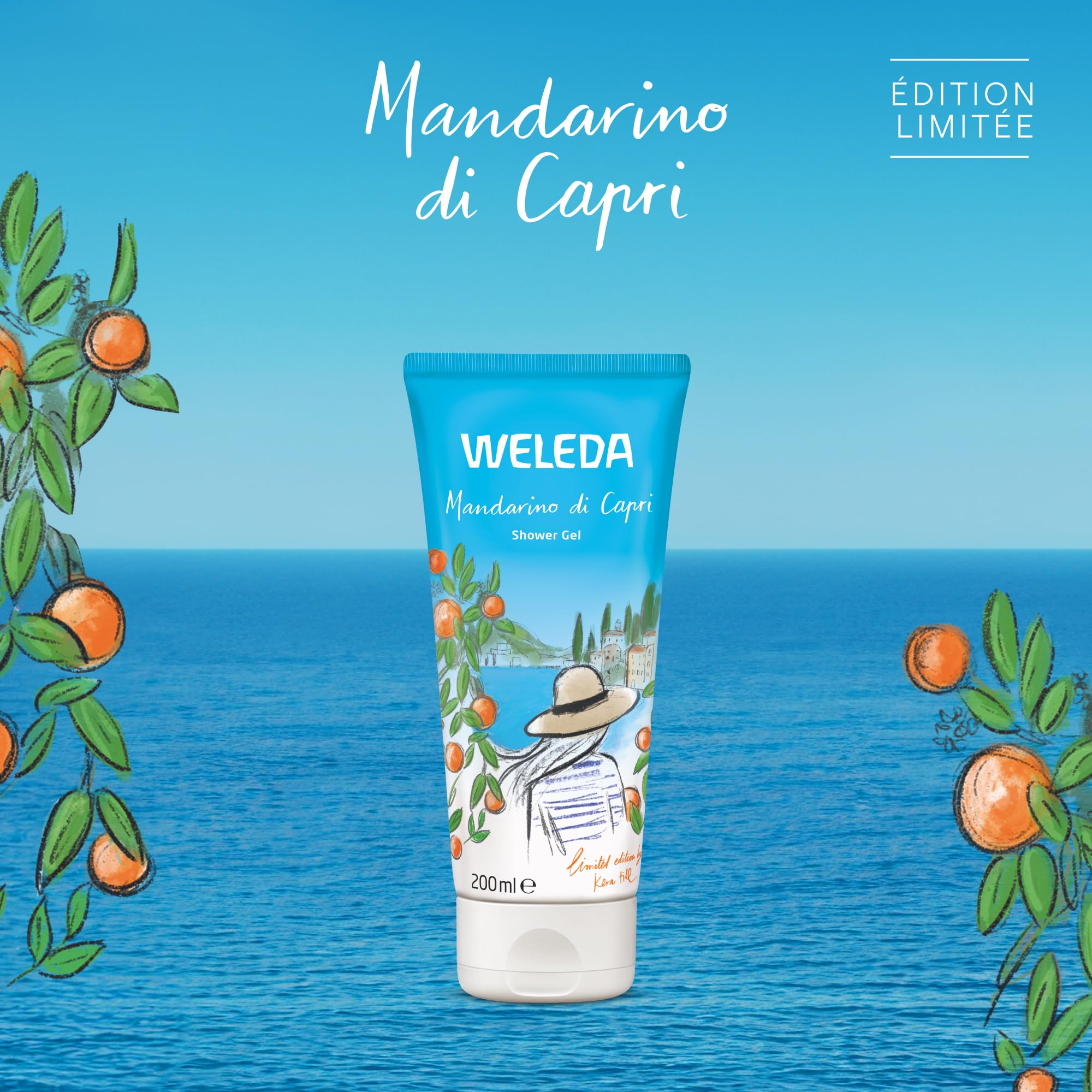 weleda-gel-douche-mandarino-di-capri-200-ml-gel-douche-rafra-chissant-vegan-aux- image 2