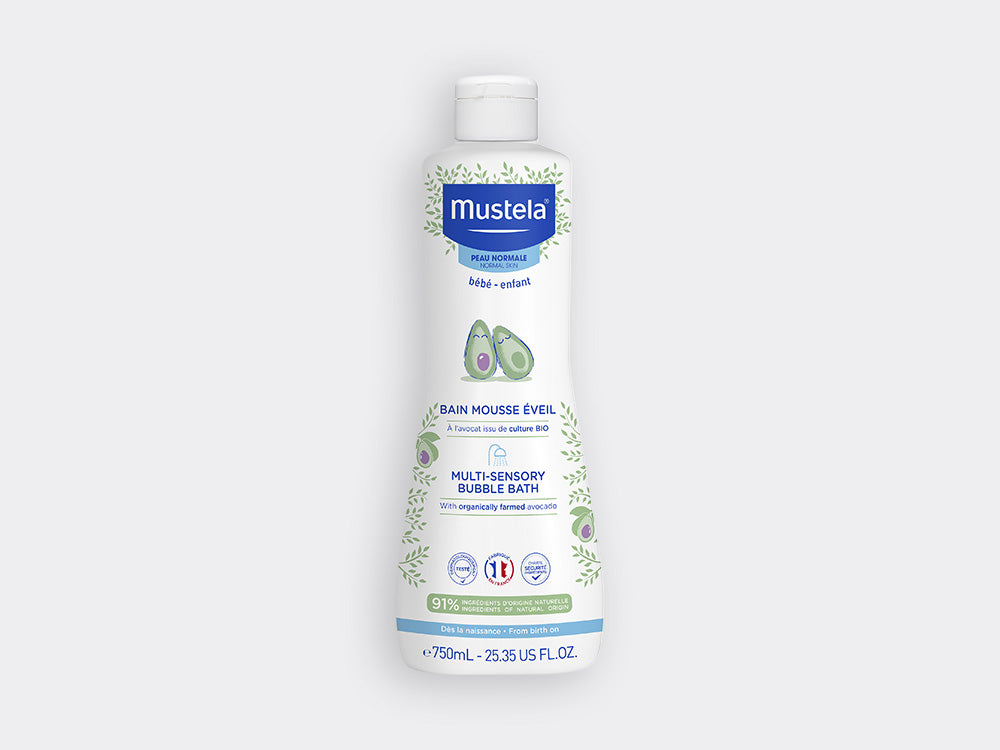 mustela-bain-mousse-veil-l-avocat-bio-gel-lavant-moussant-corps-et-cheveux-pour- image 1