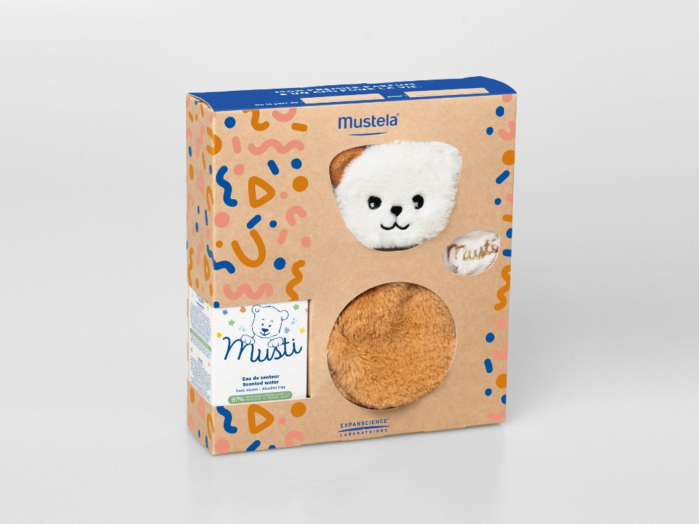 mustela-coffret-cadeau-naissance-musti-eau-de-soin-parfum-e-sans-alcool-peluche- image 1