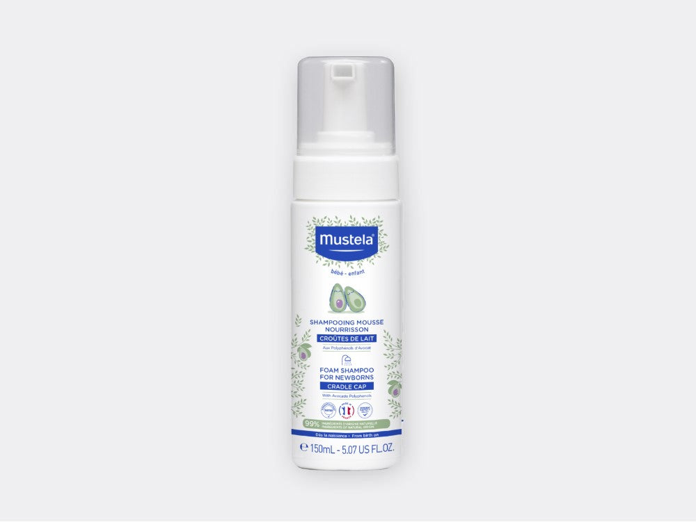 mustela-shampoing-mousse-nourrisson-shampoing-b-b-anti-cro-tes-de-lait-sans-parf image 1