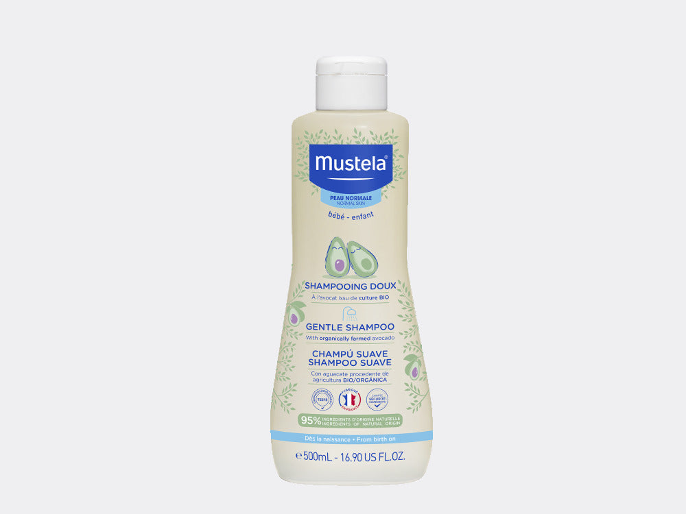 mustela-shampoing-doux-b-b-l-avocat-bio-shampoing-d-m-lant-sans-larmes-d-s-la-na image 1