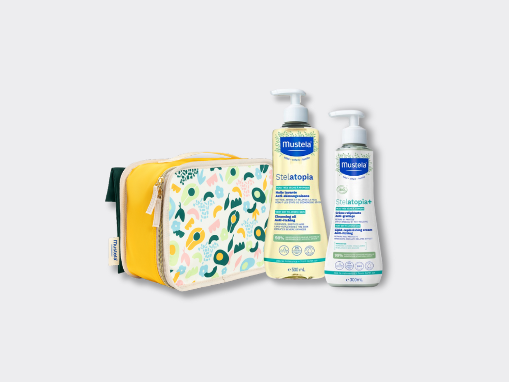 mustela-vanity-ma-routine-stelatopia-coffret-soin-peaux-tr-s-s-ches-et-atopiques image 1
